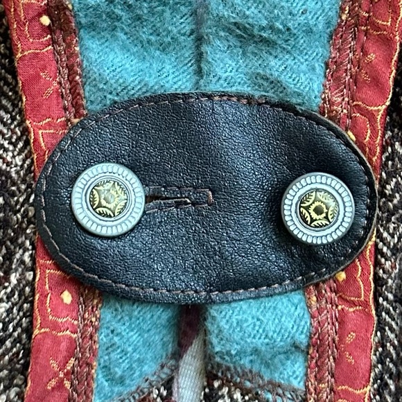 Vintage 00s Cesar Arellanes cap sleeve vest Large - Picture 5 of 6